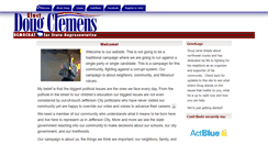 Desktop Screenshot of dougclemens.com